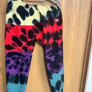 Ice Cream Tye Dye joggers Large